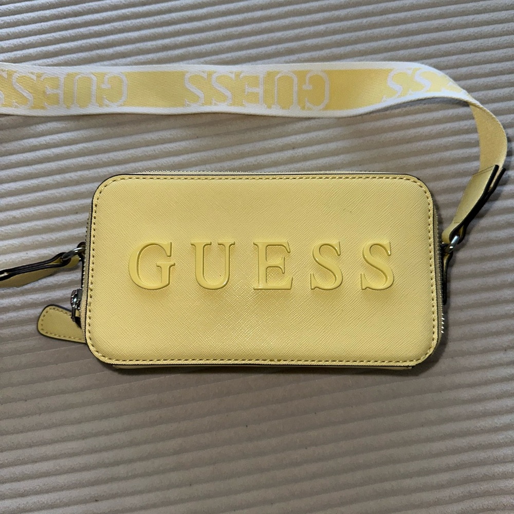GUESS Yellow Crossbody Bag